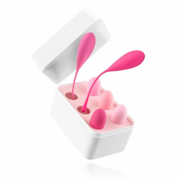 Satisfyer Set med 6 Progressiva Bäckenbottenträningskulor 35-130g