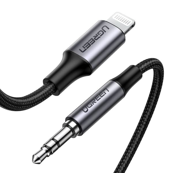 UGREEN Lightning–3,5 mm -adapterikaapeli 1 m