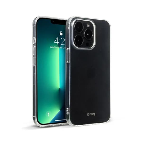 Crong Crystal Slim Cover - iPhone 13 Pro Cover (Transparent)
