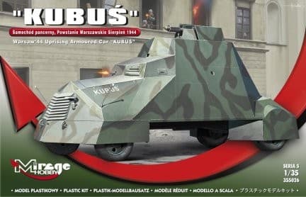 Kubus-panssariauto Varsovan kansannousu 1944