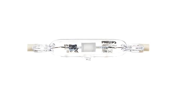 Philips metallhalogenlampa MasterColour CDM-T Rx7s 70W (8711500200020)