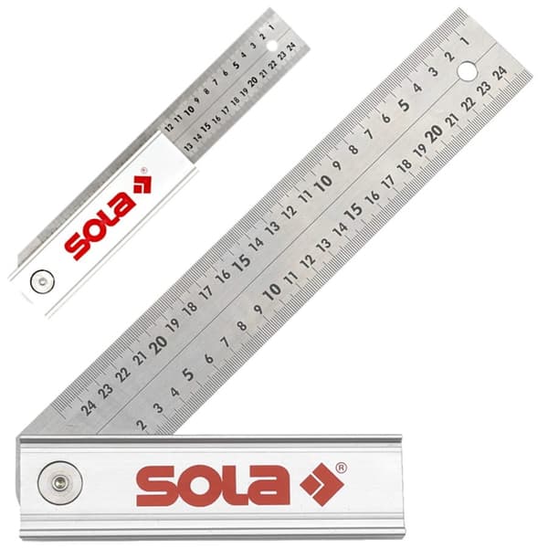 SOLA JUSTERBAR FANGER QUATTRO 250x170mm