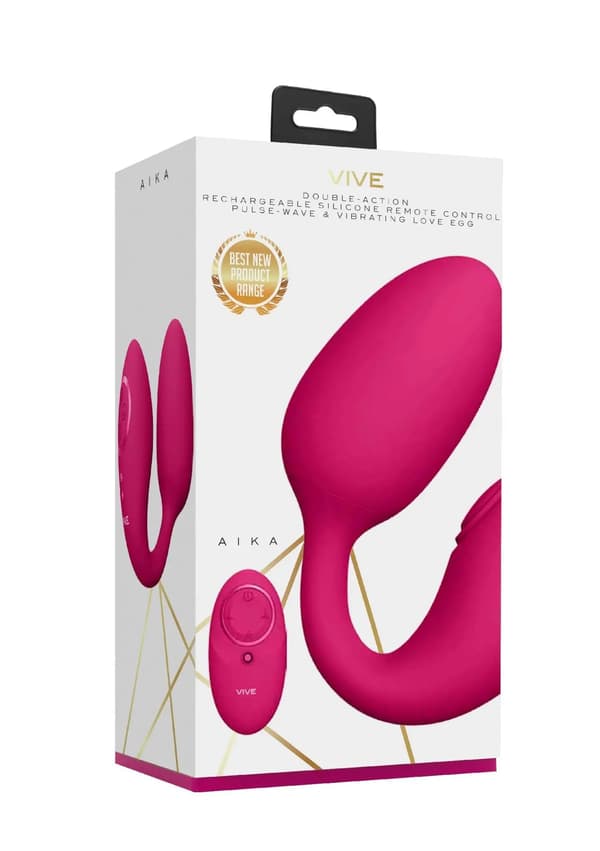 Massagestimulator för par Aika - Rosa
