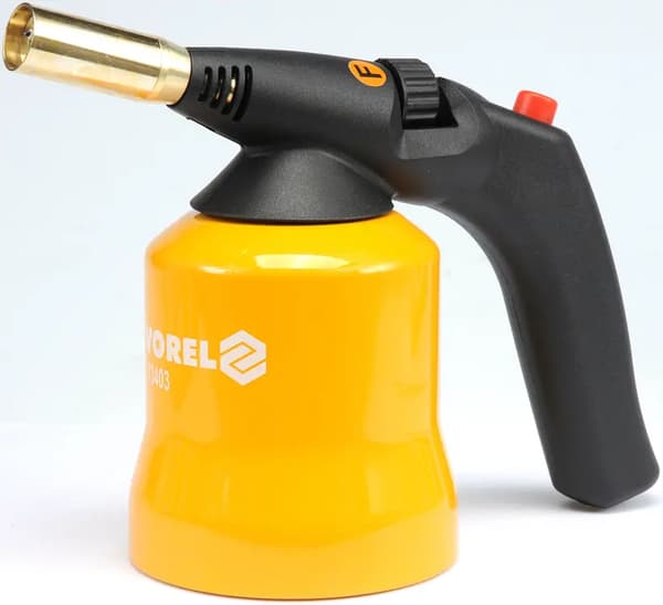 GASLODDELAMPE MED PIEZO-TÆNDING
