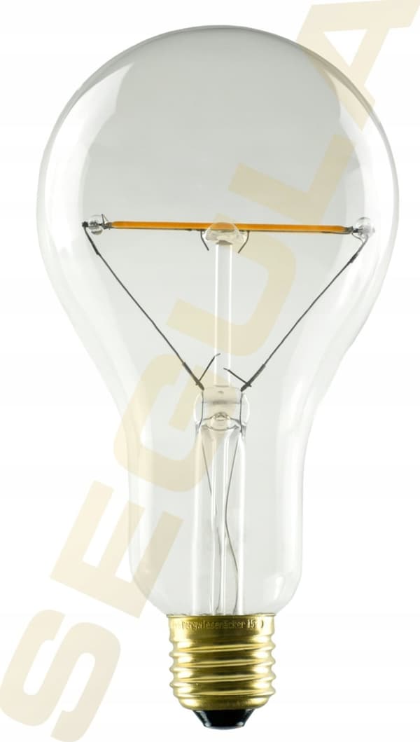 LED-lamppu Segula A90 läpinäkyvä - Balance E27 3W 2200K himmennettävä