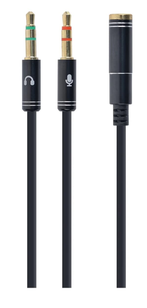 Cablexpert lyd adapter - 20 cm
