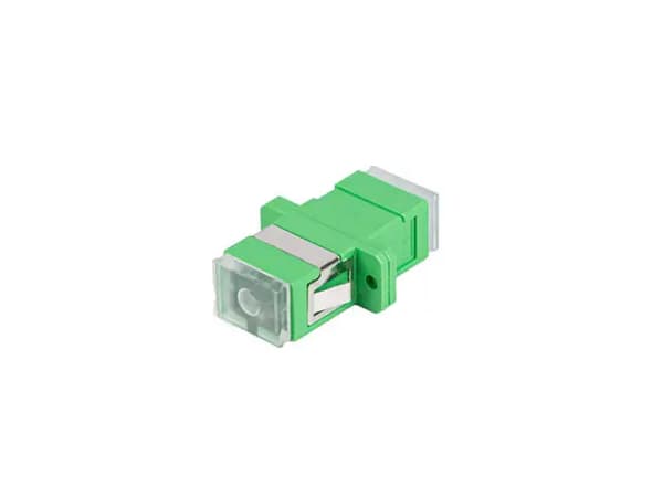 SM SC/APC simplex single-mode adapter