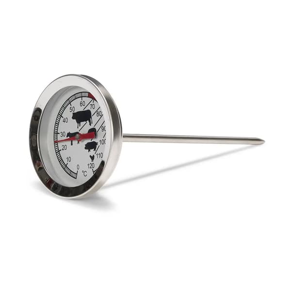 Patisse stektermometer 10 cm rostfritt stål silver