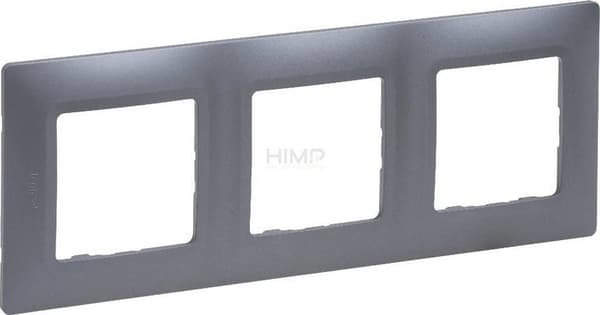 Legrand Niloe Selection Kehys kolminkertainen teräs 762053
