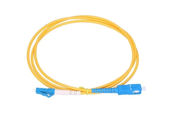 Extralink LC/UPC-SC/UPC | Patchkabel | Singlemode, Simplex, G652D, 3mm, 2m