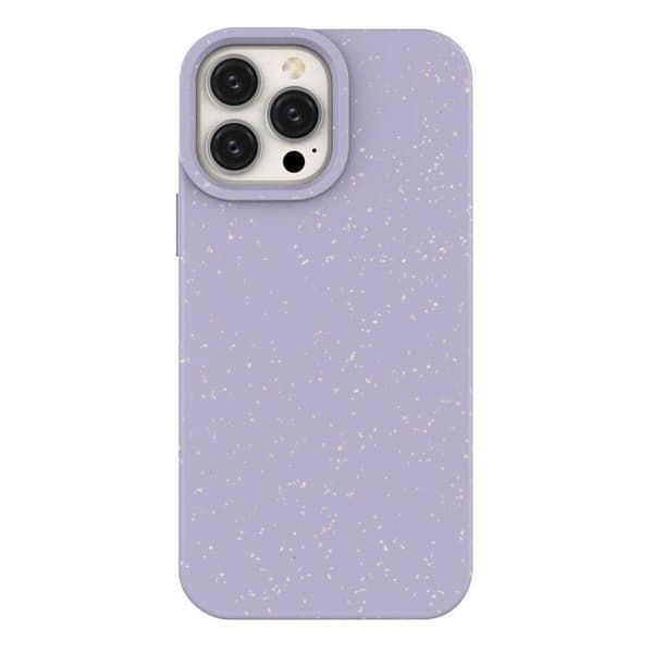 Eco Case Cover til iPhone 14 Plus Silikonecover nedbrydeligt lilla