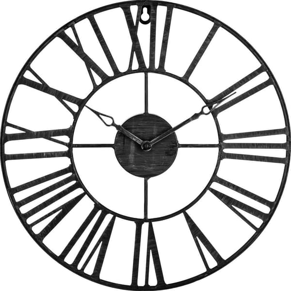 Atmosphera Svart vintage väggklocka 36,5 cm