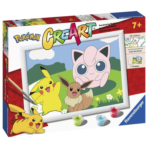 Pokemon CreArt målningssats