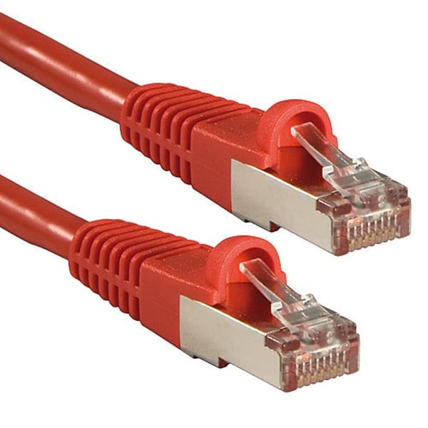 Lindy RJ-45/RJ-45 cat.6 Punainen 1m (47362)