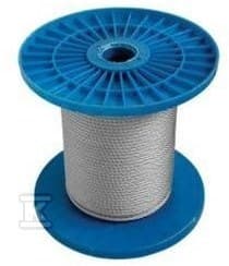 STÅLWIRE FI4,0 GALVANISERET-120M RULLE