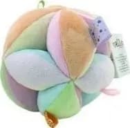 Pastellfärgad plyschboll 11cm