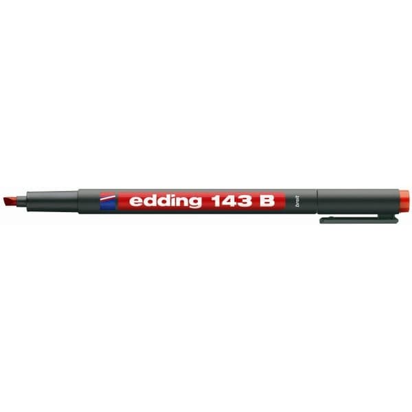 Edding Foliopis 143B rød (EG5156)