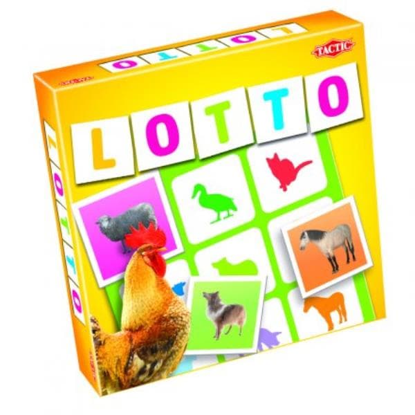 Tactic Bondegårdsdyr Lotto Spil (41449)