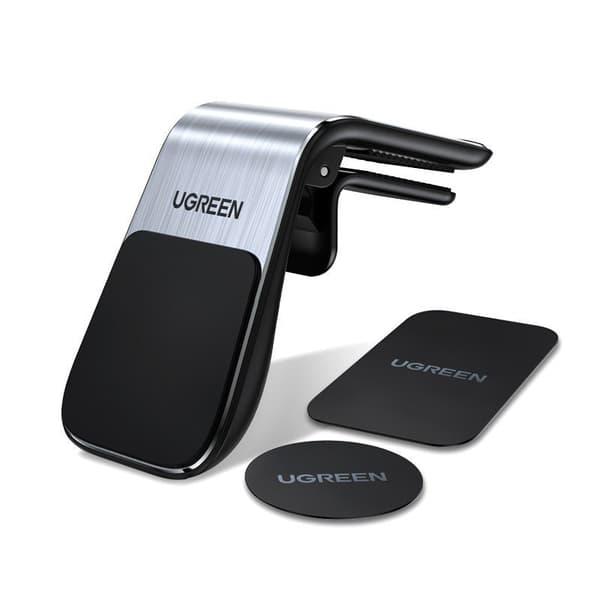 Ugreen magnetisk bilholder til ventilationsgitter, sølv (LP290)