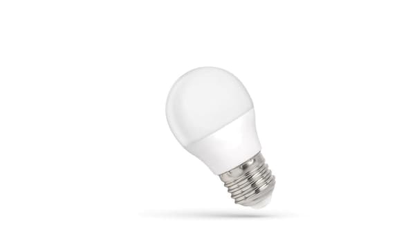 Spectrum LED-pallo, E27, 230V, 6W CW (WOJ13025)
