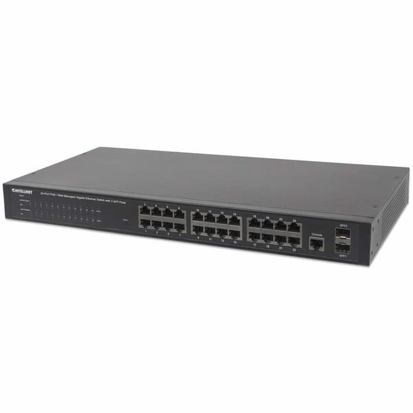 Intellinet 24-Port Gigabit Ethernet Po
