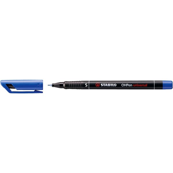Stabilo Foliopis OHPen 0,4mm blå (841/41)