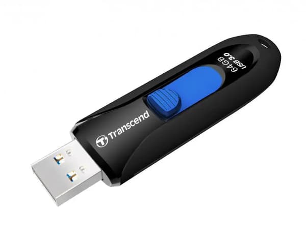 Transcend JetFlash 790 64GB USB 3.1 Gen 1 Musta