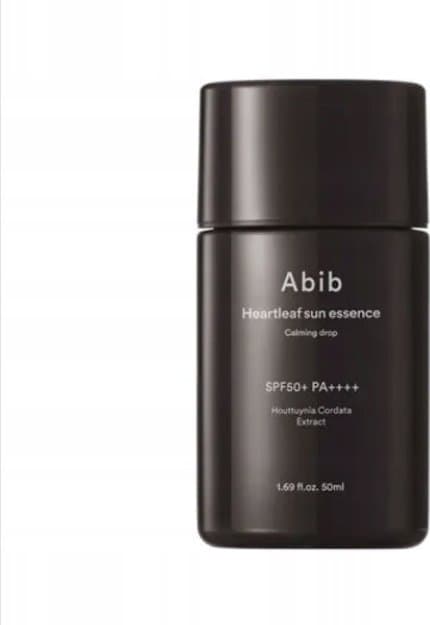 Abib_Heartleaf Sun Essence Calming Drop SPF50+ Solskydd för ansiktet 50ml