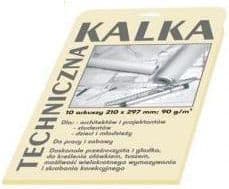 Teknisk kalkerpapir A4/10K 90g