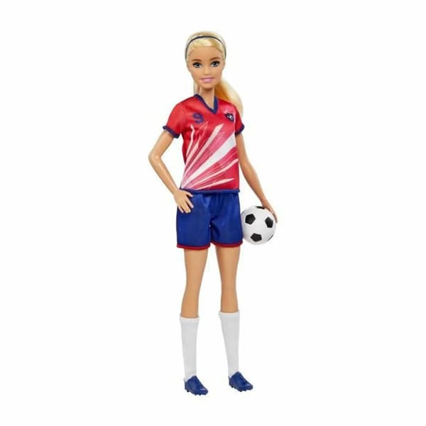 Dukke Barbie Fodboldspiller