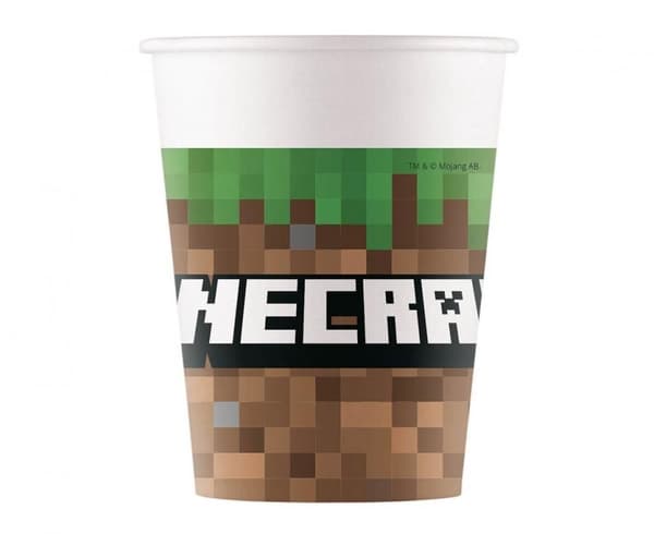 Paperimukit Minecraft 200ml 8kpl