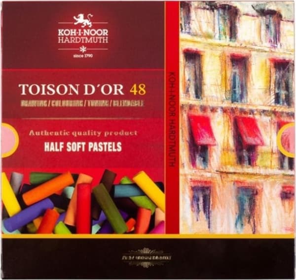 Tørre pasteller 8546 Toison d'Or 48 farver