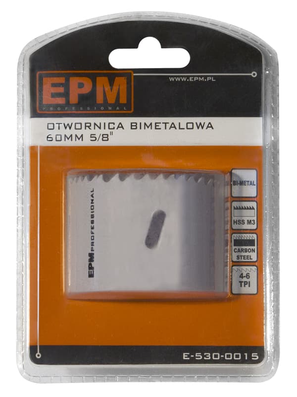 BI-METALLINEN REIKÄSAHA 60MM KAHVA 5/8\"