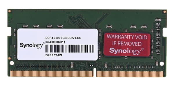 Synology - DDR4 - modul - 8 GB - SO-DIMM 260-pin - ubufferet