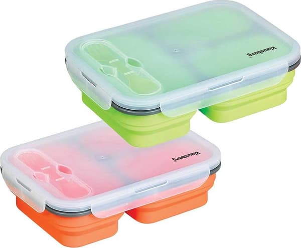 HOPFÄLLBAR MATLÅDA I SILIKON KLAUSBERG KB-7024