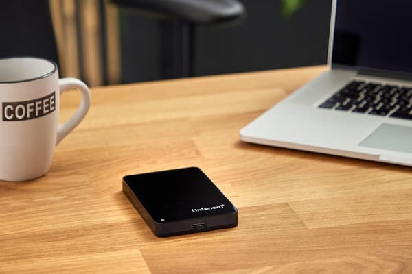 Intenso Harddisk Memory Case - 5GB - USB 3.0 - Sort
