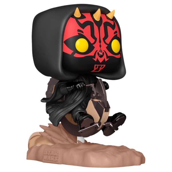POP-figuuri Rides Deluxe Star Wars Darth Maul Bloodfin-kiiturilla