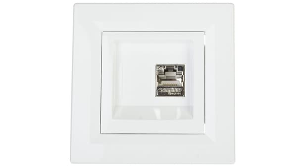 Schneider Electric Computerstik Aspora Enkelt RJ45 Kat.5e Skærm Hvid (EPH5000121)