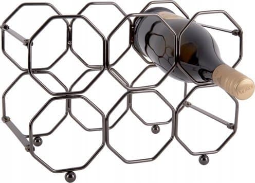 Vilde HONEYCOMB vinställ, för 6 flaskor, 31 x 22 x 16,5 cm