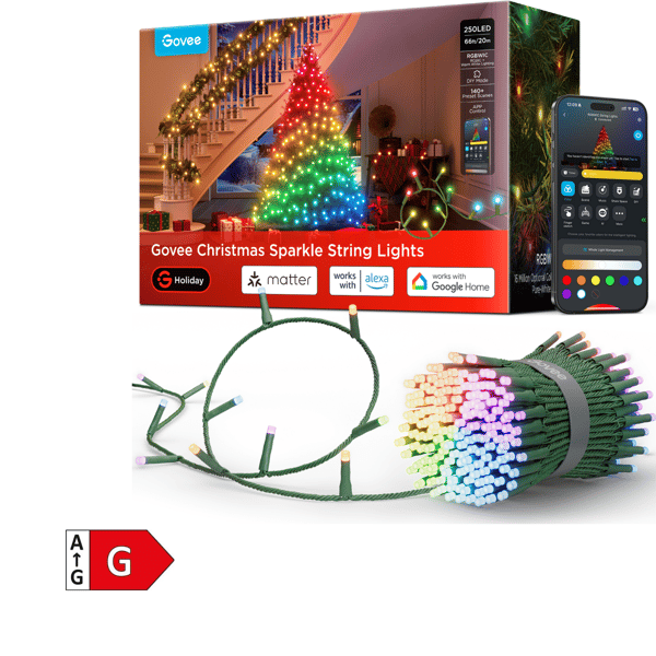 Govee LED-jouluvalot 20m