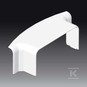 Fästelementkåpa EKE 140x60mm vit 8564