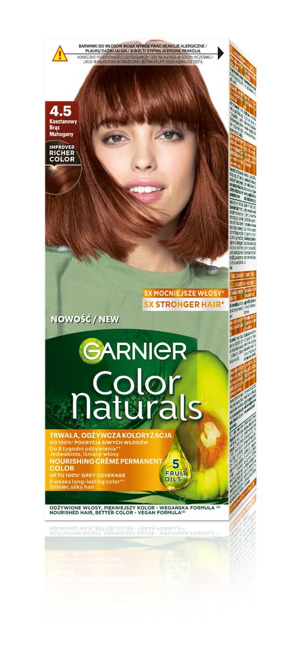 Garnier Color Naturals hårfärg 4.5 Mahogny
