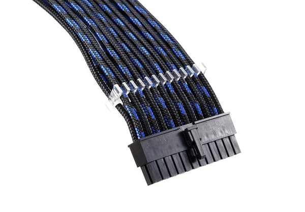 PHANTEKS Backlash Sæt, 500mm, S-mønster - sort/blå