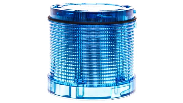 Ljusblå modul med LED 24V AC/DC fast ljus 70mm 8WD4420-5AF