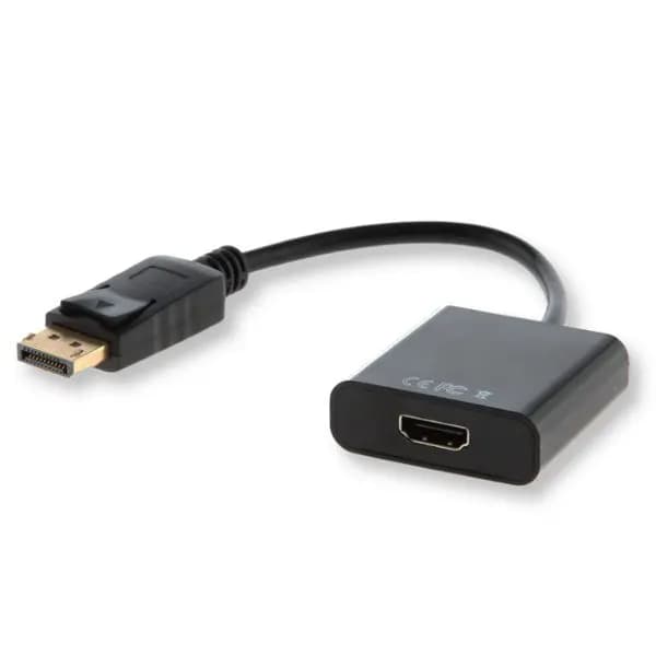 Adapterkabel Savio CL-55/B DisplayPort M - HDMI A F, påse