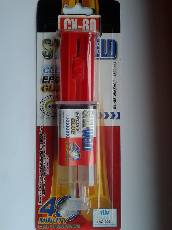Zywica Silv Weld Sprøjte 24ml CX80