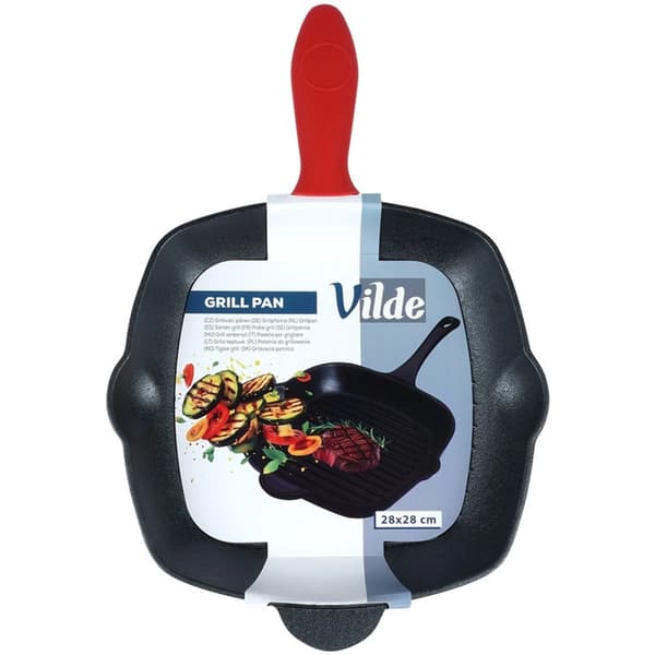 GRILLIPANNU ZELION 28cm SILIKONIKANNELLA VALULINJA 199045