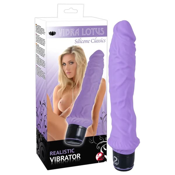 Klassinen silikonivibraattori, violetti