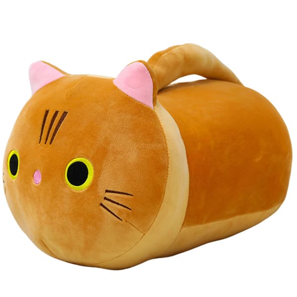 Plys Maskot Kæledyr Kat Med Lang Hale Ingefær 40cm
