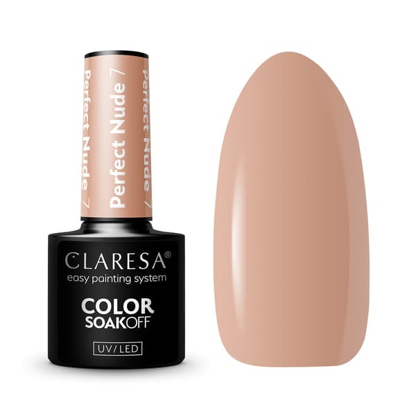 CLARESA HYBRID LAK PERFEKT NUDE 7 -5g